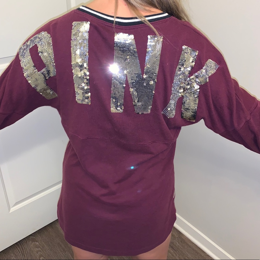 PINK long sleeve size medium